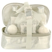 Подарочный набор "Luxe White" Гель для душа, лосьон для тела, бомбочки солевые для ванны, мочалка-спонж, мыло Германия Артикул: 6025669 Товар сертифицирован инфо 2818q.